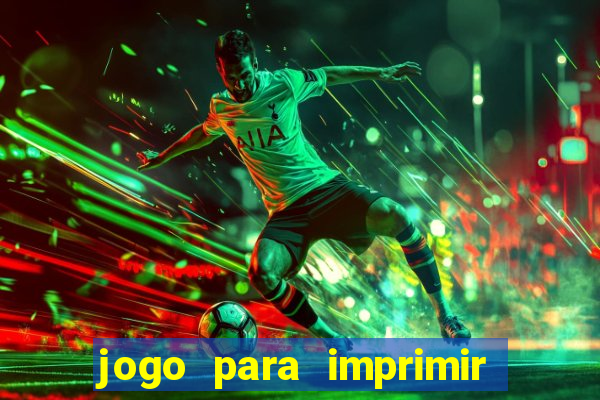 jogo para imprimir e montar
